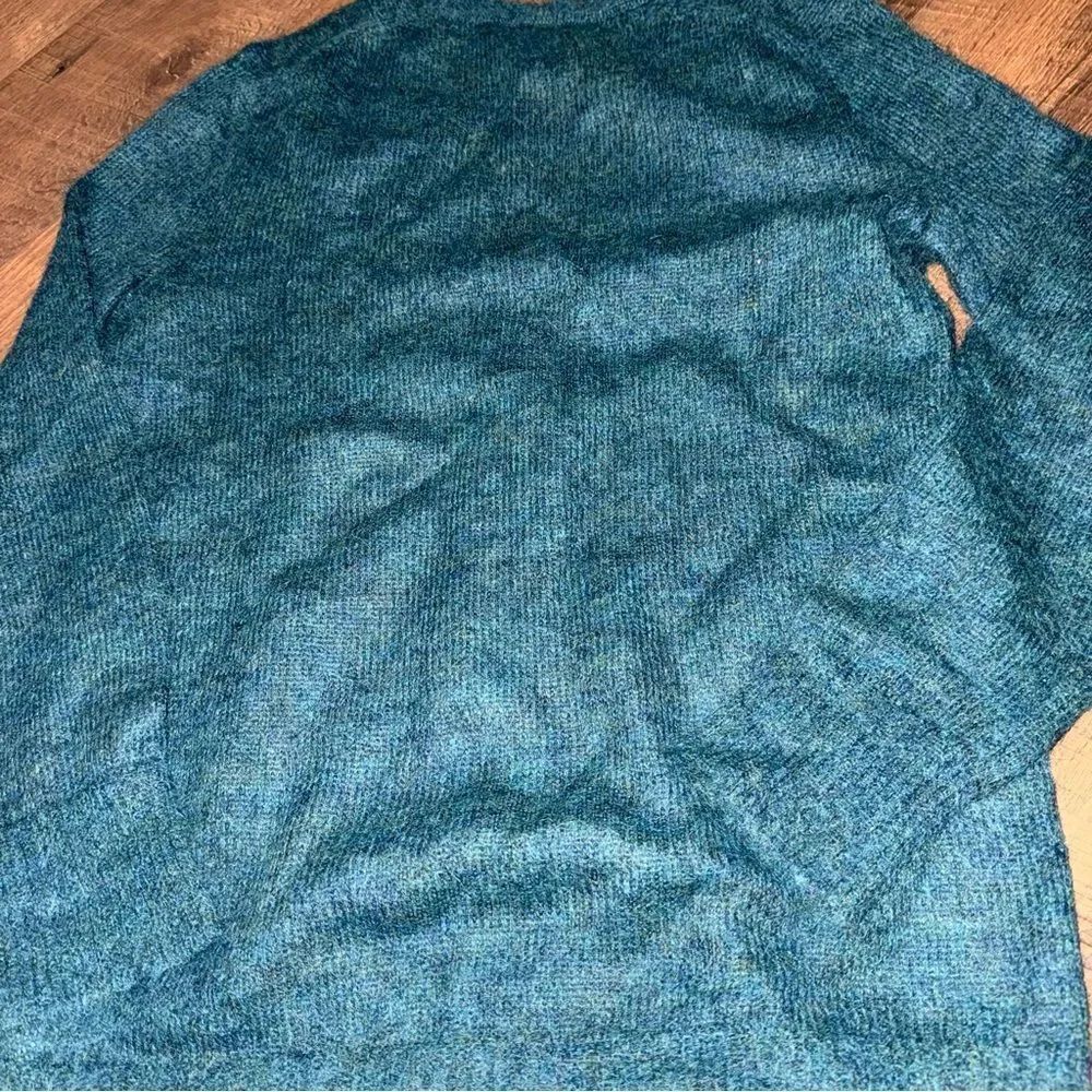 J. Crew Blue-Green Knit Sweater - Picture 7 of 7